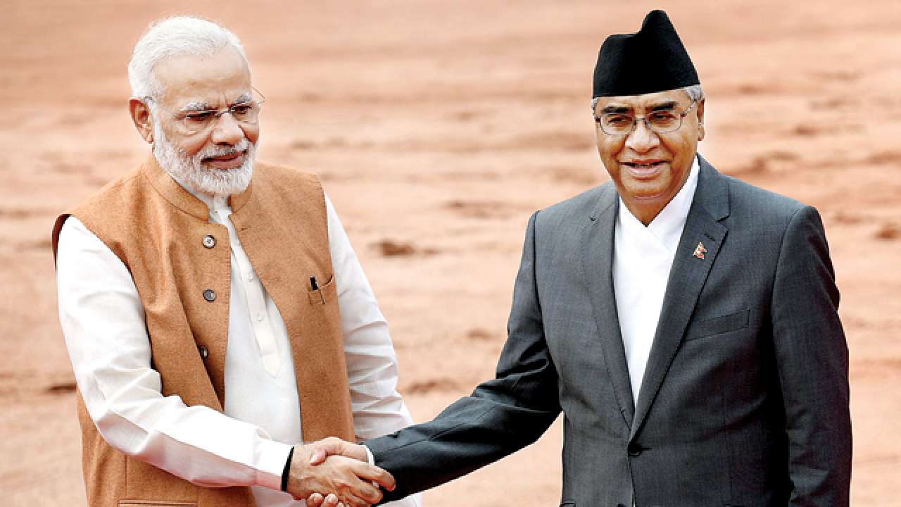 613090 sher bahadur deuba modi afp