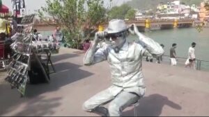 हरिद्वार में दिख रहा है स्टेचू आर्ट का नज़ारा ।। 2 Screenshot 20220407 154613 WhatsApp