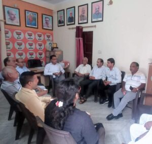 आज शिवालिक नगर भाजपा मंडल के आगामी कार्यक्रमों को लेकर रानीपुर विधानसभा कार्यालय में एक बैठक का आयोजन, 3 IMG 20220619 WA0058