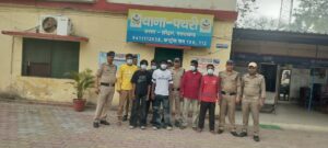 “ऑपरेशन प्रहार” का असर शांति भंग करने पर पथरी पुलिस की बड़ी कार्रवाई 6 हिरासत मे