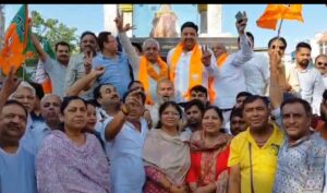 बंगाल की ऐतिहासिक जीत का असर उत्तराखंड तक हरिद्वार में जश्न भाजपा कार्यकर्ताओं में उत्साह